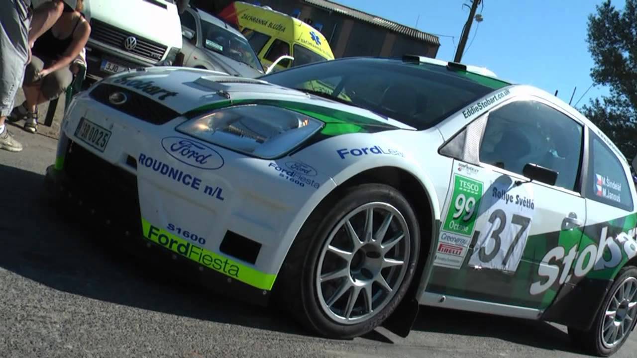 Rally Světlá 2011-Šindelář,Janouš-Ford Fiesta S 1600.avi
