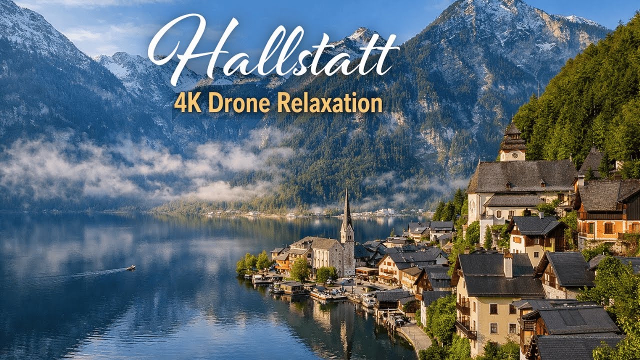 Hallstatt 4K | A Picturesque Alpine Village by Austria’s Most Beautiful Lake