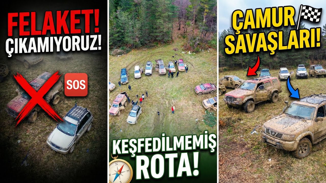 SONUNDA BATTIK MI? Bu Çamurdan Çıkış Mücadelesi! (Offroad)