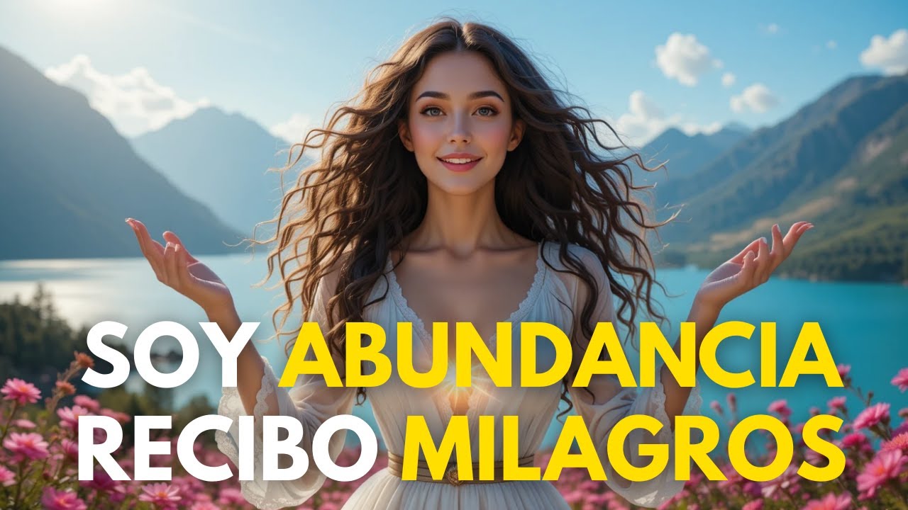 ✨ SOY ABUNDANCIA, RECIBO MILAGROS DEL UNIVERSO 💫 Mantra Poderoso de Gratitud