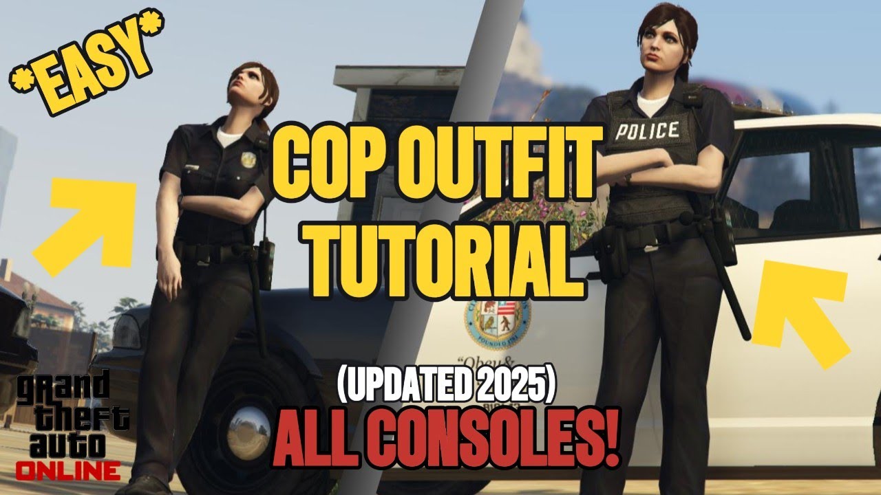 *EASY* GTA Online - How To Get Cop/Police Outfit (ALL CONSOLES+PC)