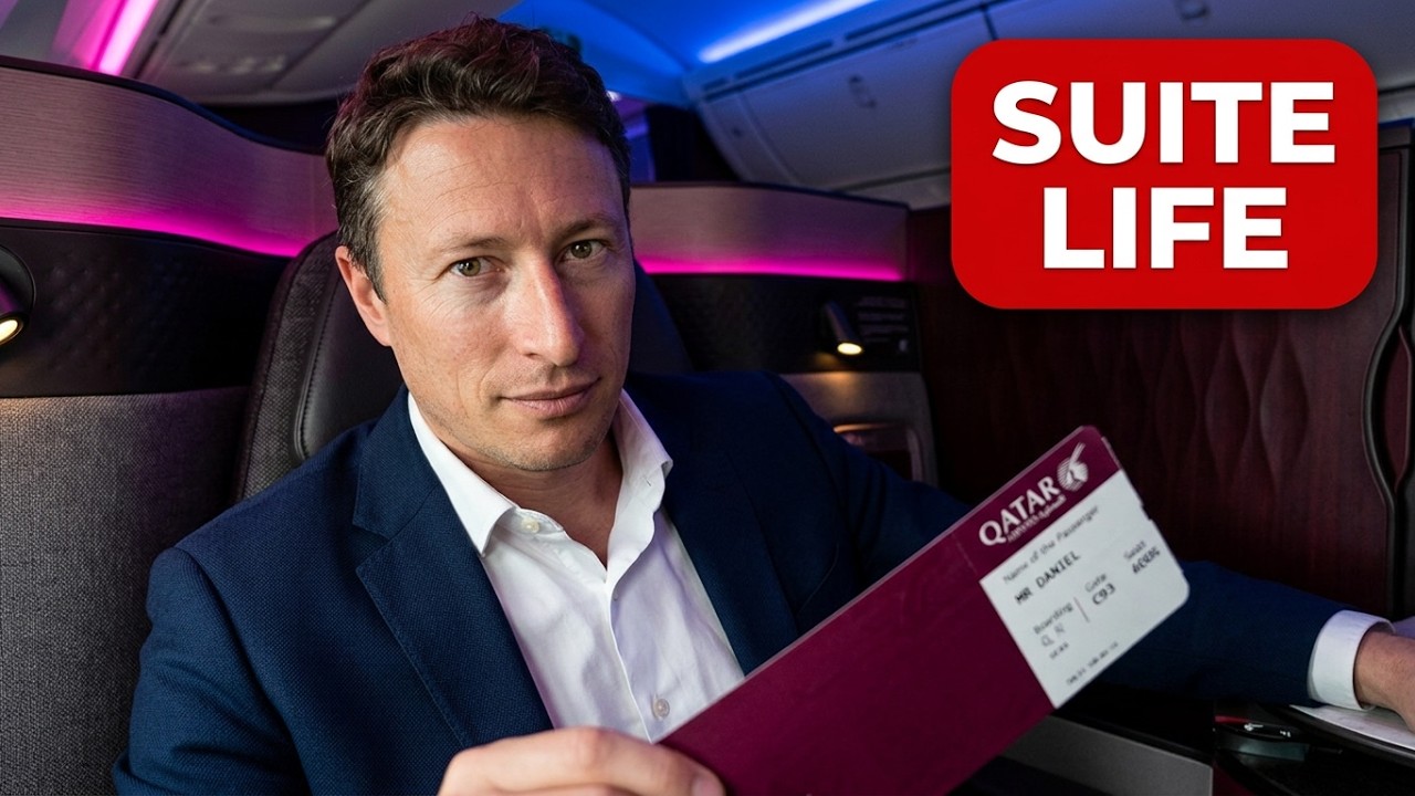 Qatar Airways QSuite Experience #QatarAirways