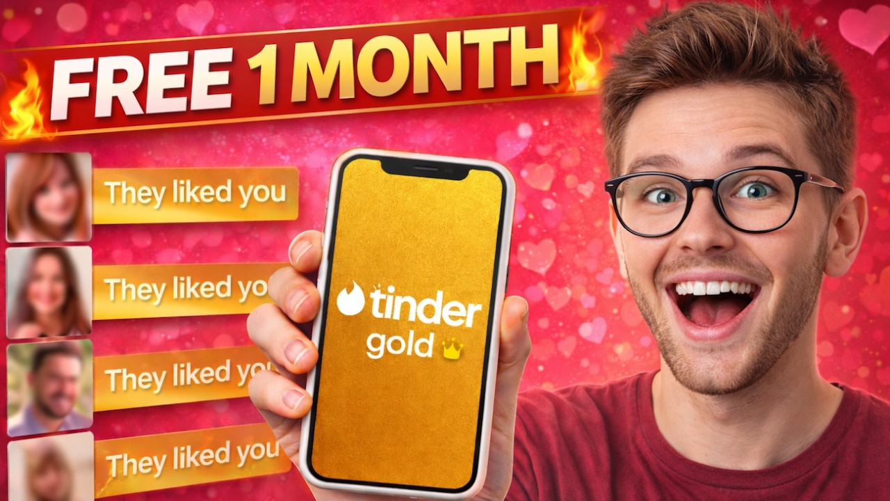 How to Get FREE Tinder Gold Promo Codes in 2026 ✅ UNLIMITED Likes & Matches!
