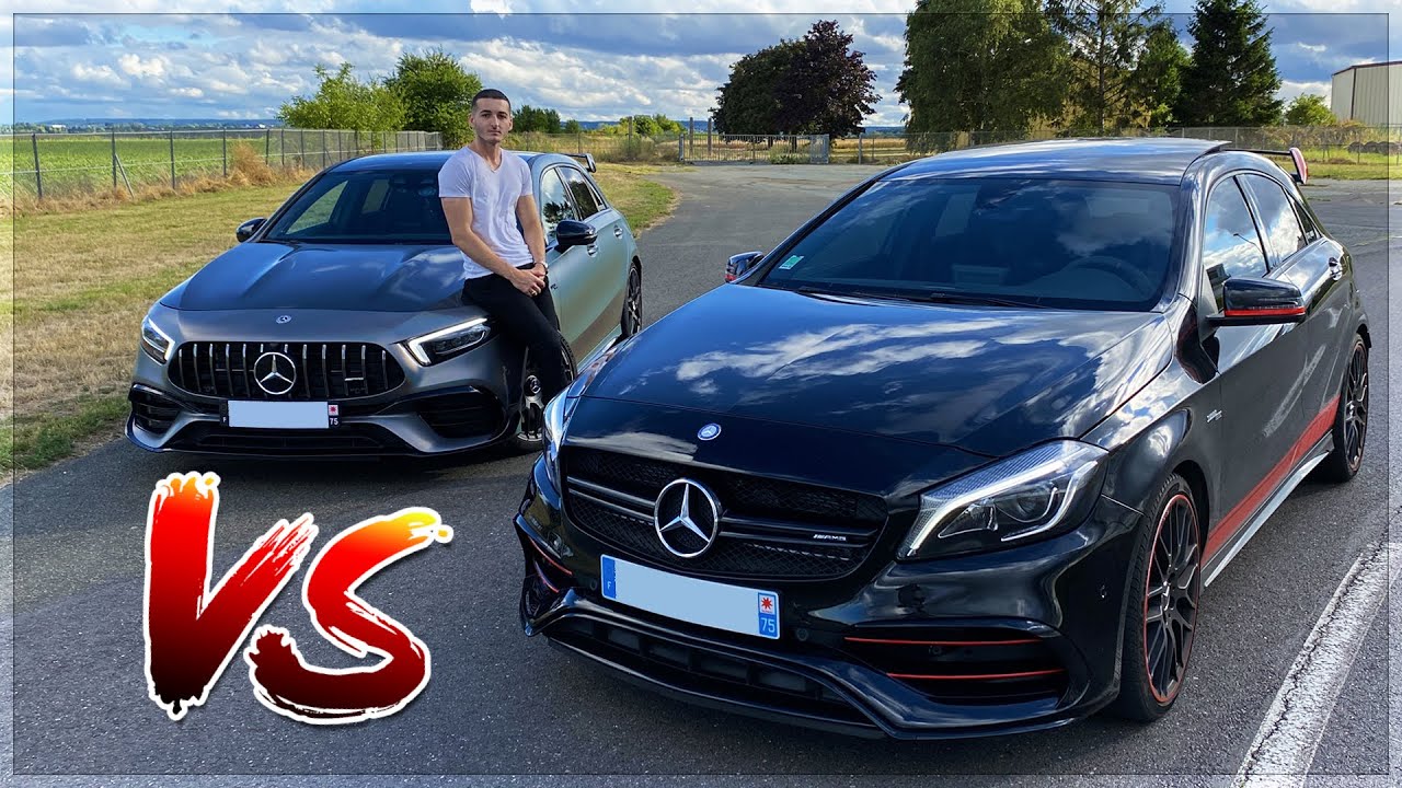 NOUVELLE A45S AMG VS ANCIENNE A45 AMG ! 😱 DRAG RACE