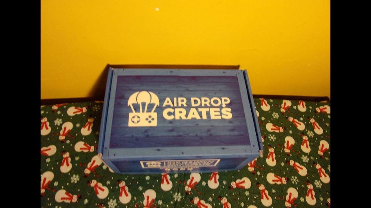 Air Drop Crates | December 2018: Battle Royale Crate - Unboxing Vlog