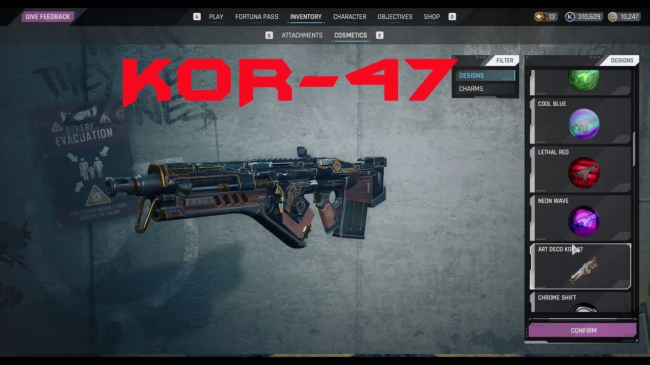 The Cycle: Frontier - Kor-47 Skins