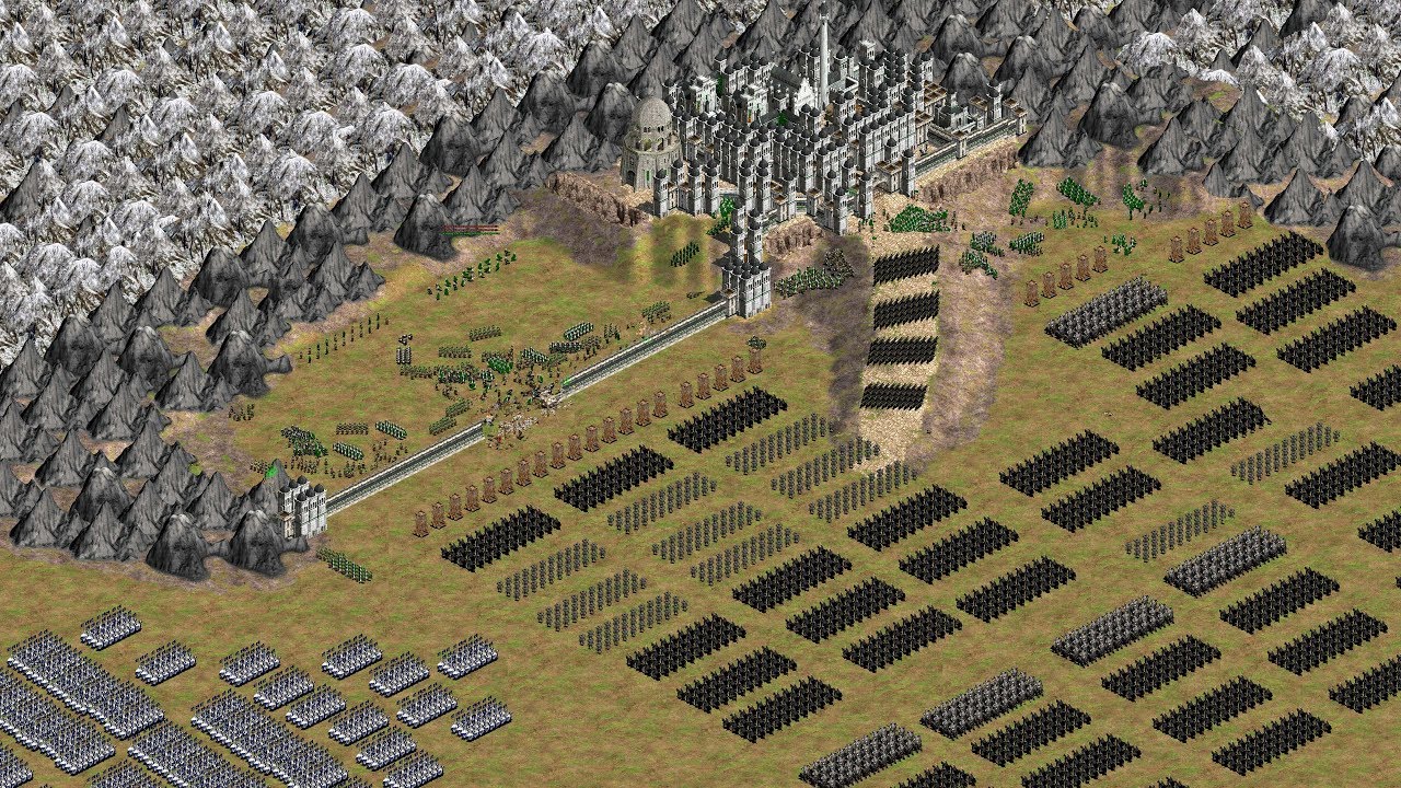 EPIC SIEGE of HELM'S DEEP - Age of Empires 2 HD (4K Gameplay)