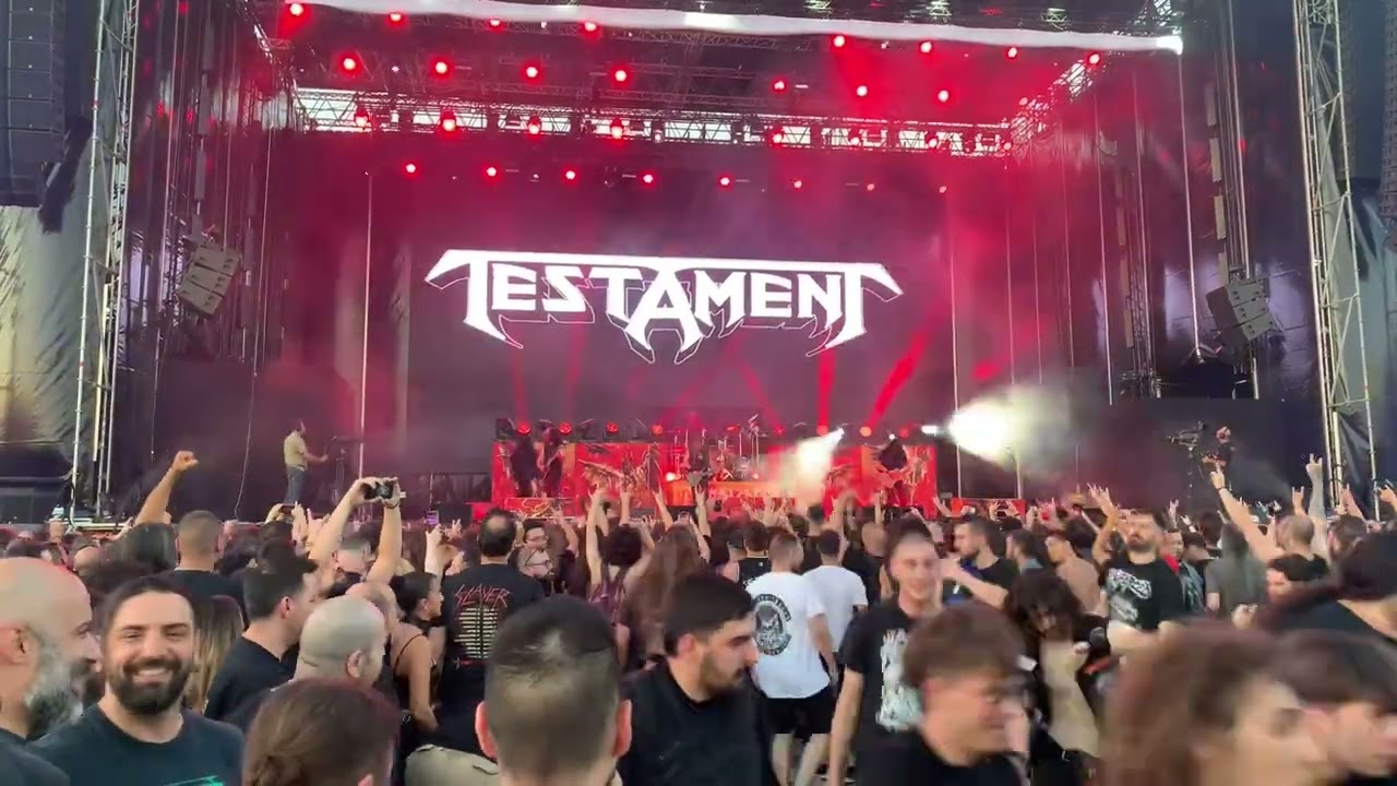 Testament live at Release Athens 28/7/2024