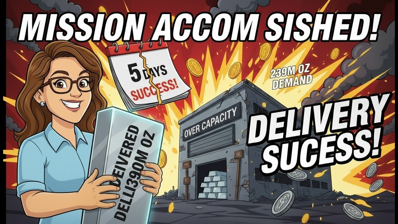 Breaking News: 125M oz Demand, Only 80M Supply — Silver Shock in 5 Days?