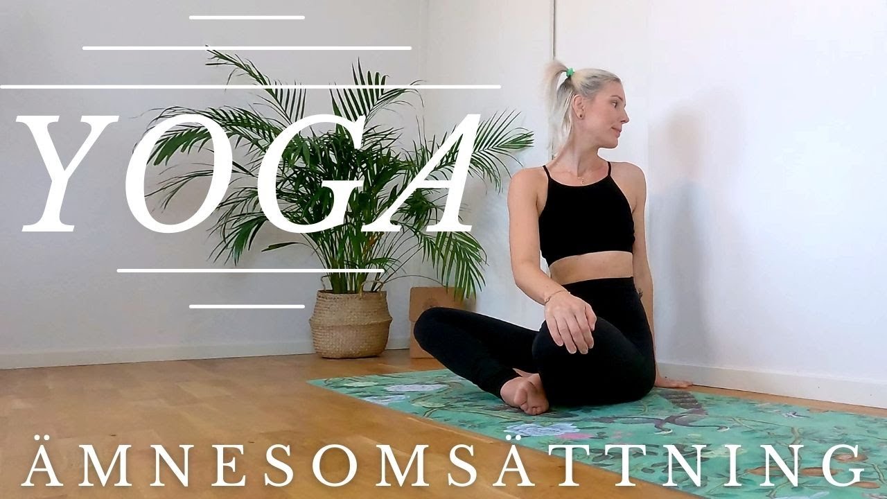 Yoga ämnesomsättning - 20 minuter Yoga på svenska