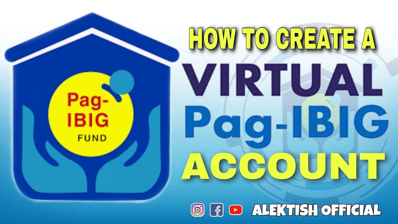 How to create a VIRTUAL PAG-IBIG ACCOUNT (Complete and Easy) || alektish