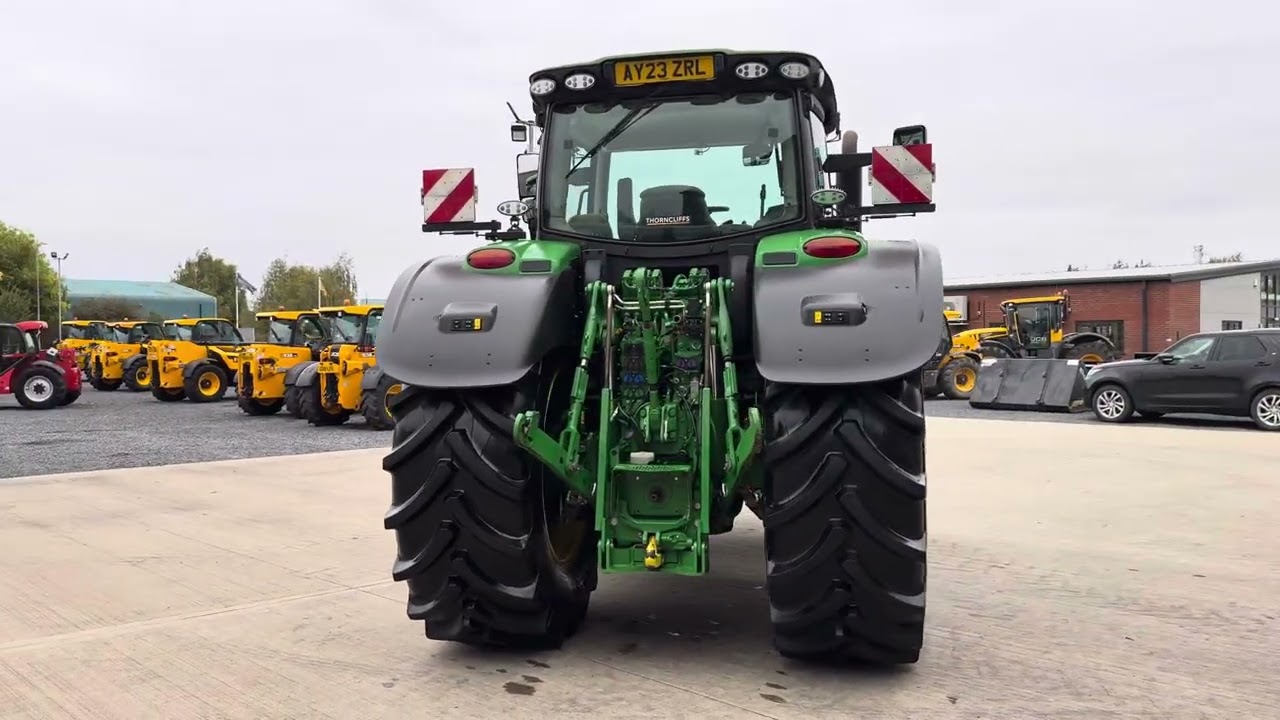 Thorncliffs 2023 John Deere 6R 215 Tractor with 3174 Hours.
