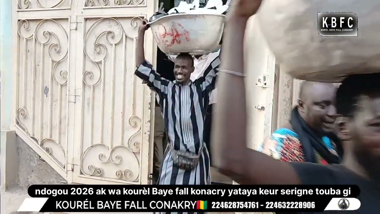 Ndogou 2026 ak wa kourèl Baye fall konacry yataya keur serigne touba gi 