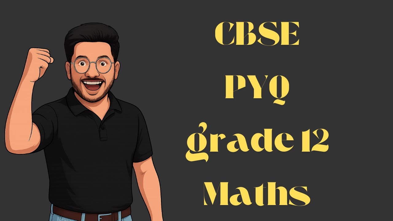 CBSE PYQ 2018 Maths Solition -Set 1