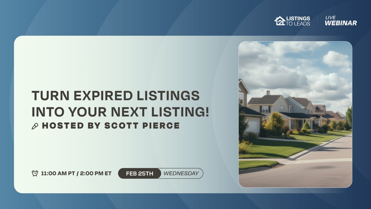 Turn Expired Listings into Your Next Listing