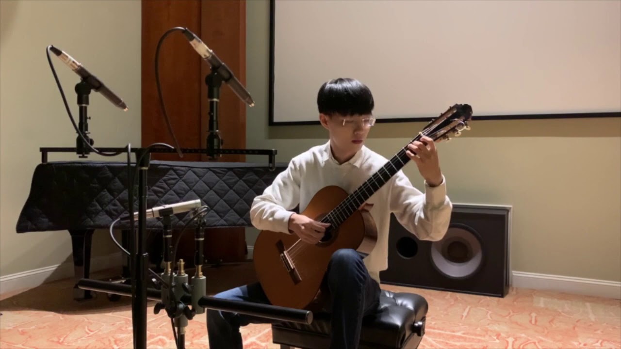 Junhong Kuang plays Torroba - Castles of Spain(selected)