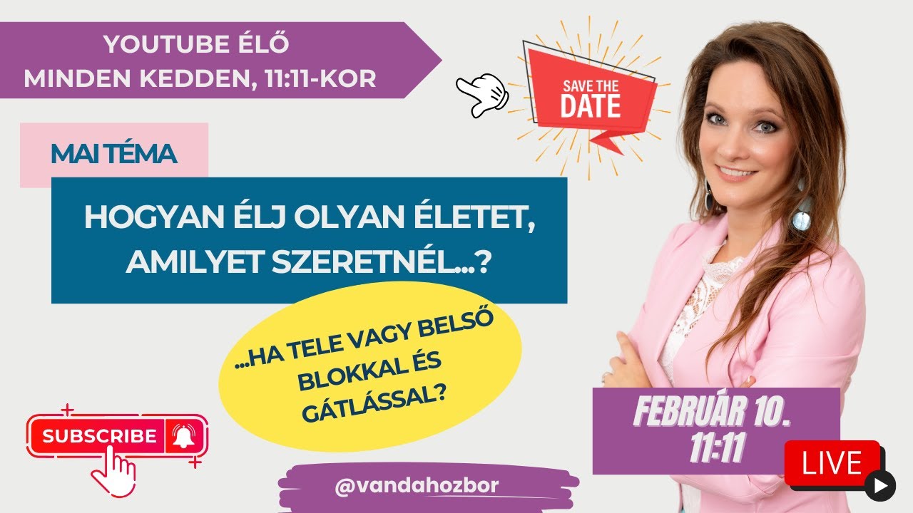 Hogyan élj olyan életet, amilyet szeretnél, ha tele vagy belső blokkal és gátlással?