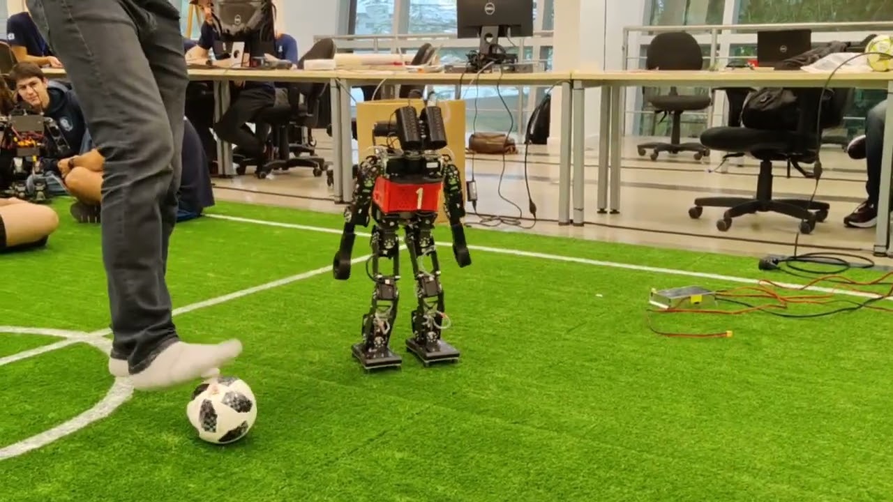 Подготовка к турниру по робофутболу на Brazilian Robotics Competition 2022