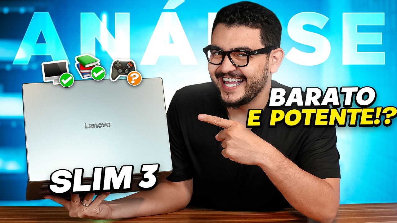 O Melhor Notebook Barato de 2026? Lenovo IdeaPad Slim 3 Core 3 100U