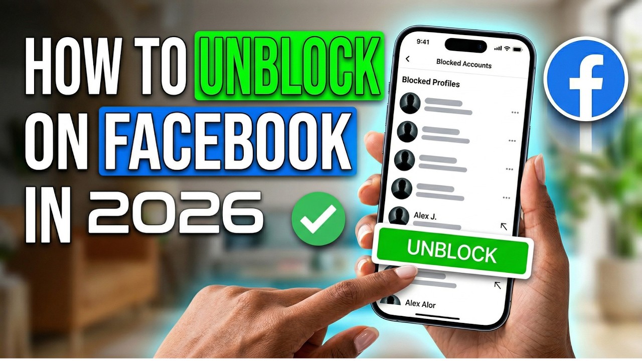 Как разблокировать пользователя в Facebook на iPhone в 2026 году