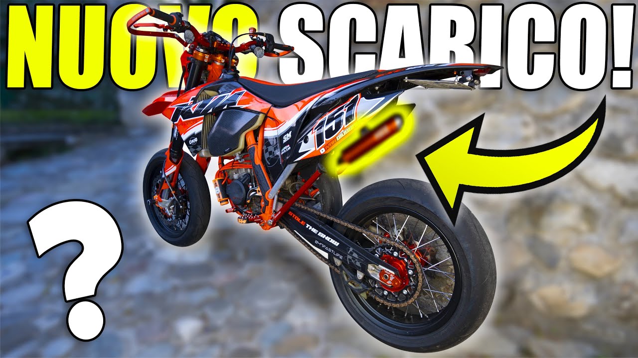 NUOVO SCARICO PAZZESCO PER IL KTM 125!