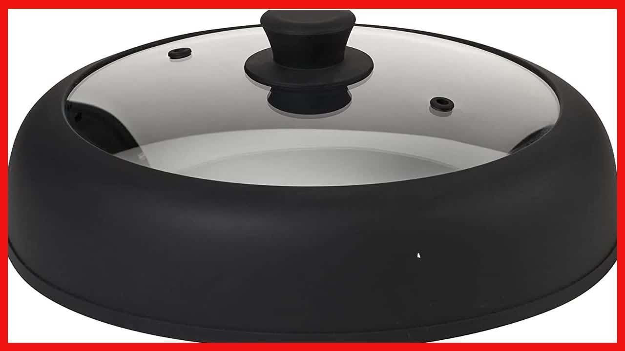 Great product -  Microwave Cover Glass - Bezrat Vented, Easy Grip, Silicone and Glass Microwave Cove