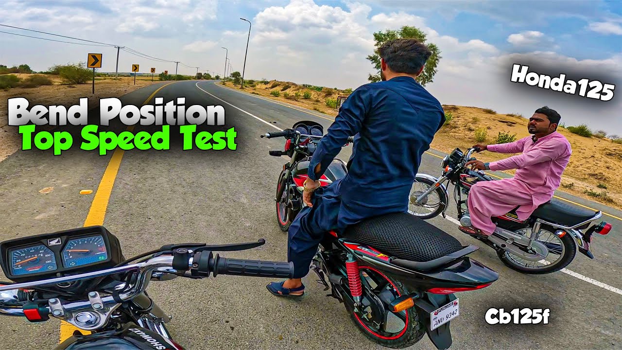 Honda 125 New Model 2024 vs Honda Cb125f Drag Race | Top Speed Test | @show4x2