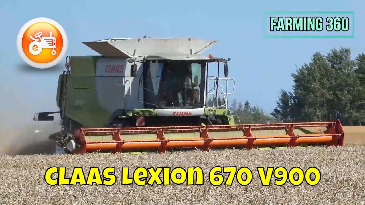 Harvest 2022 | Claas Lexion 670 combine with V900 header