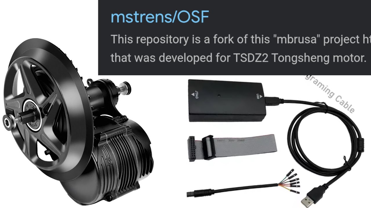 TSDZ8 Open Source Firmware BASICS (mstrens/OSF) JFLash, JavaConfigurator, Torque Sensor Calibration