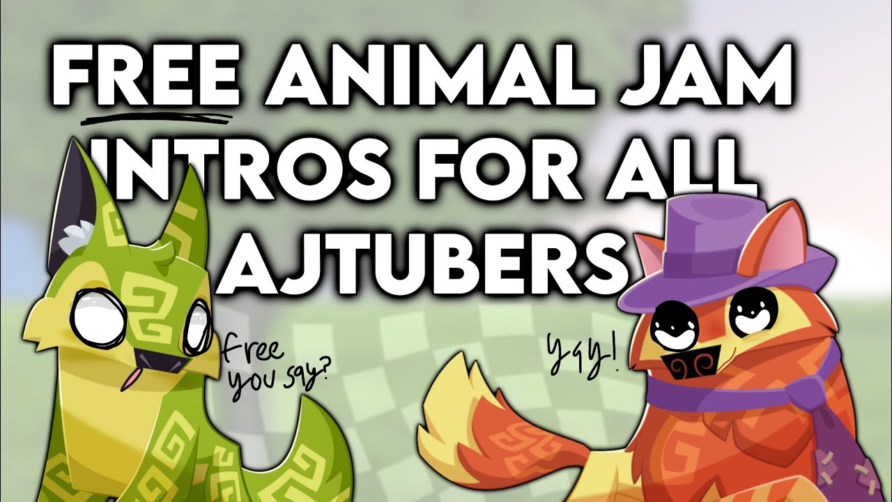 Free Animal Jam Intros For All AJTubers! | BuddyBisket