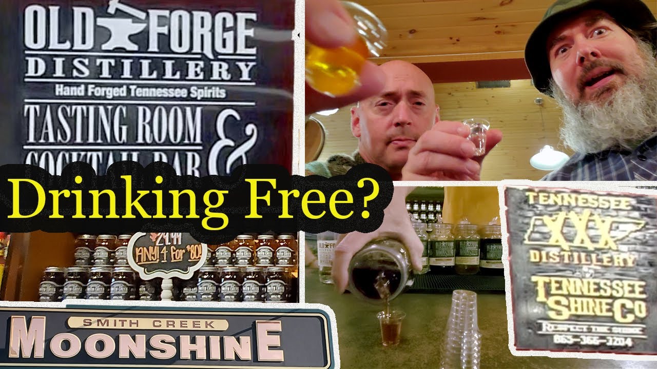 Drinking Free in Pigeon Forge, TN: Free Whiskey Tasting, Wine Tasting & Moonshine Tasting
