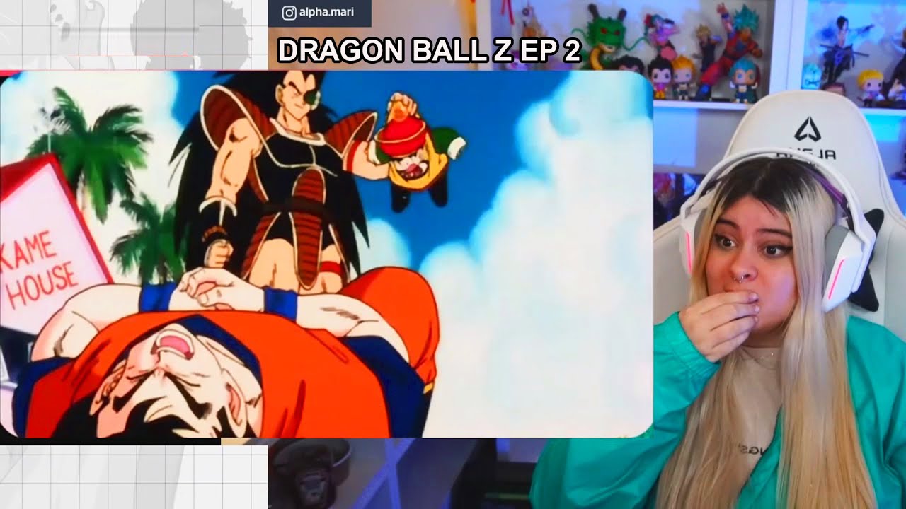 Mariana Alpha - O Encontro de Goku e Raditz | Dragon Ball Z EP 2 [REACT]