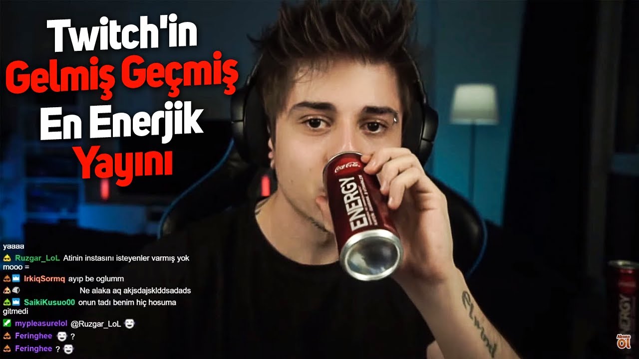 ELWIND | Twitch'in Gelmiş Ge&ccedil;miş En Enerjik Yayını