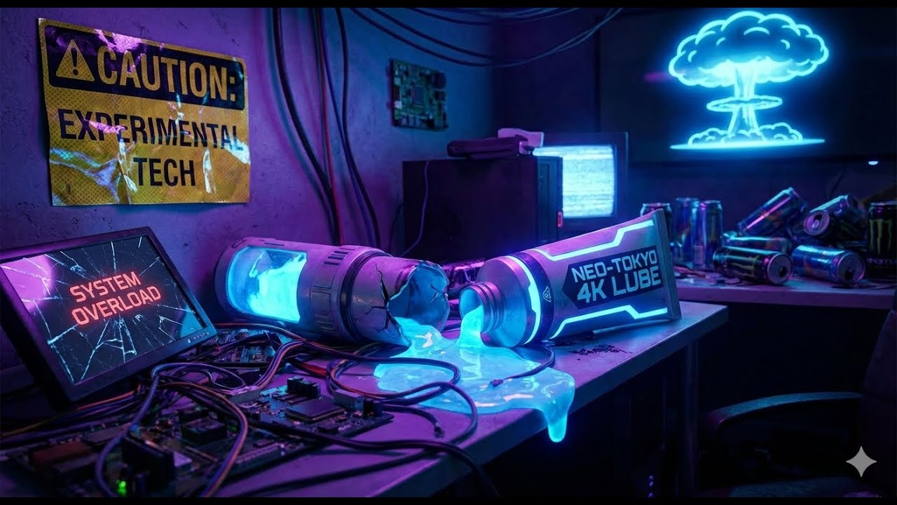 Glowing Pickle - 4K Laser Lube