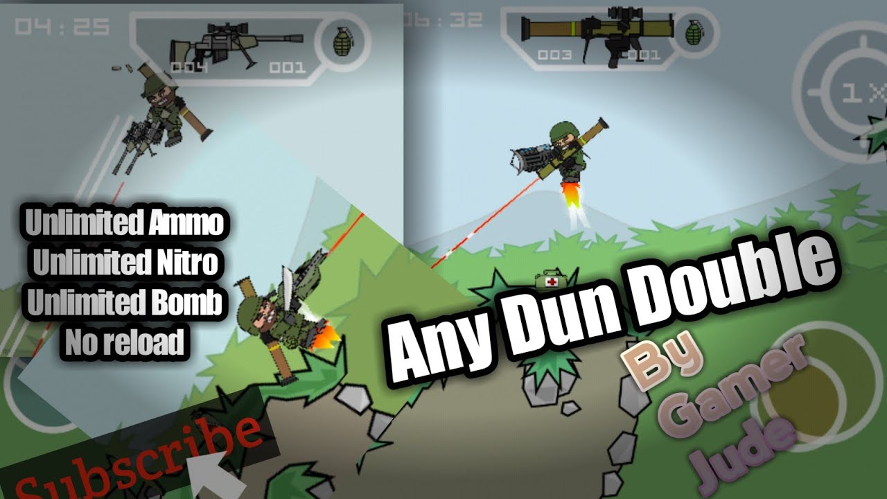 Mini Militia Any Gun Dual|| Weird Mod||V4.2.8||Mod by gamer Jude||Link In Description