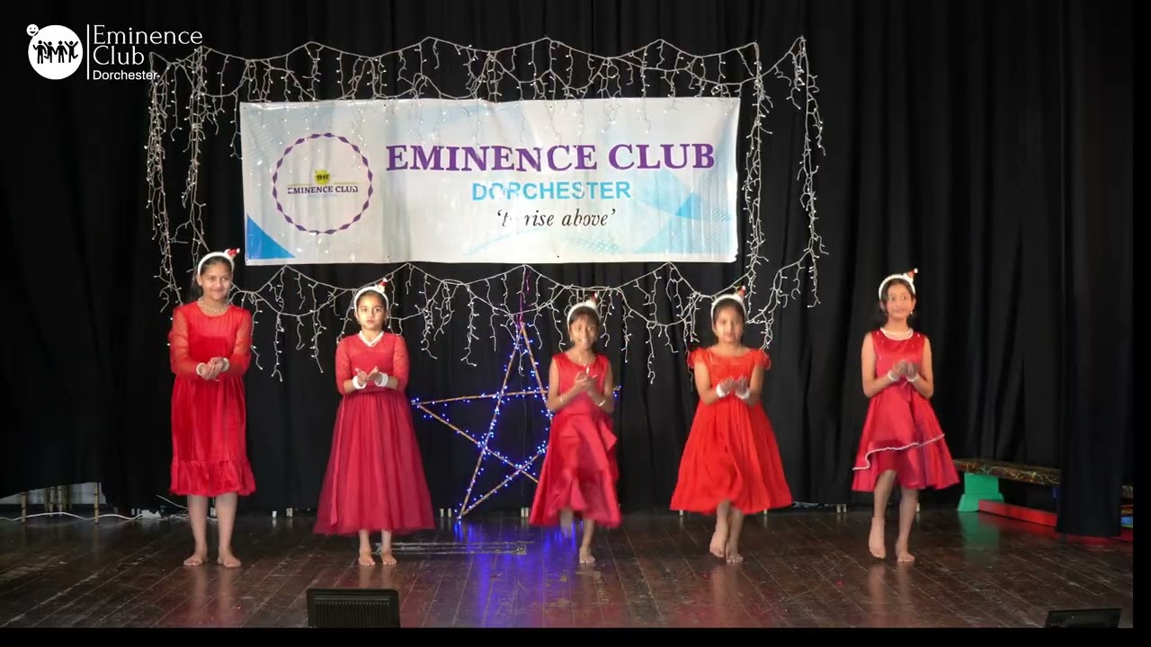 Little girls Christmas dance 2025