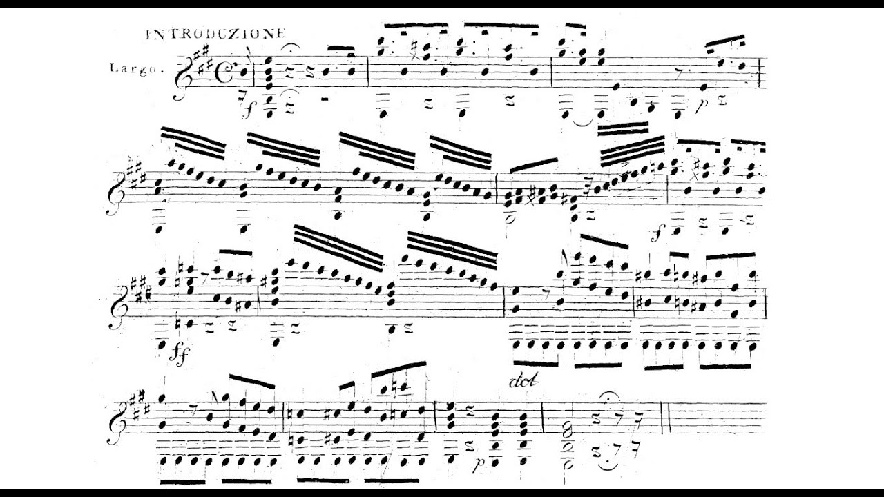 Luigi Legnani  – Introduction et Rondeau played by Anton Baranov
