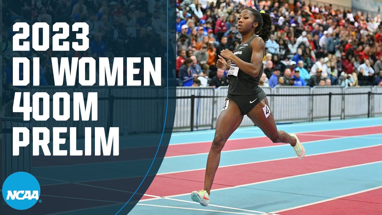 Britton Wilson - 400m prelim - 2023 NCAA indoor track and field championships