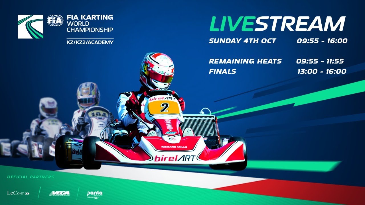 FIA Karting World Championship 2020 KZ/KZ2/Academy Trophy Sunday