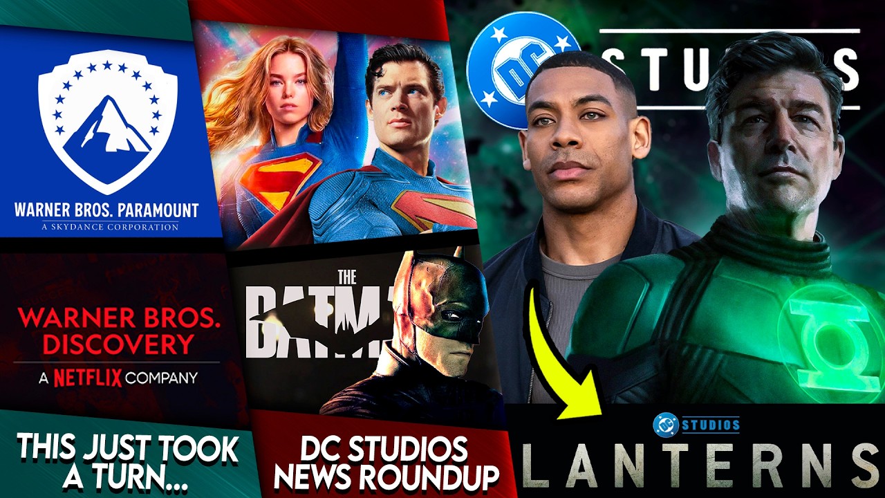 LANTERNS Backlash, The Batman 2 CASTING, DCU News, Paramount BUYING Warner Bros & MORE!!