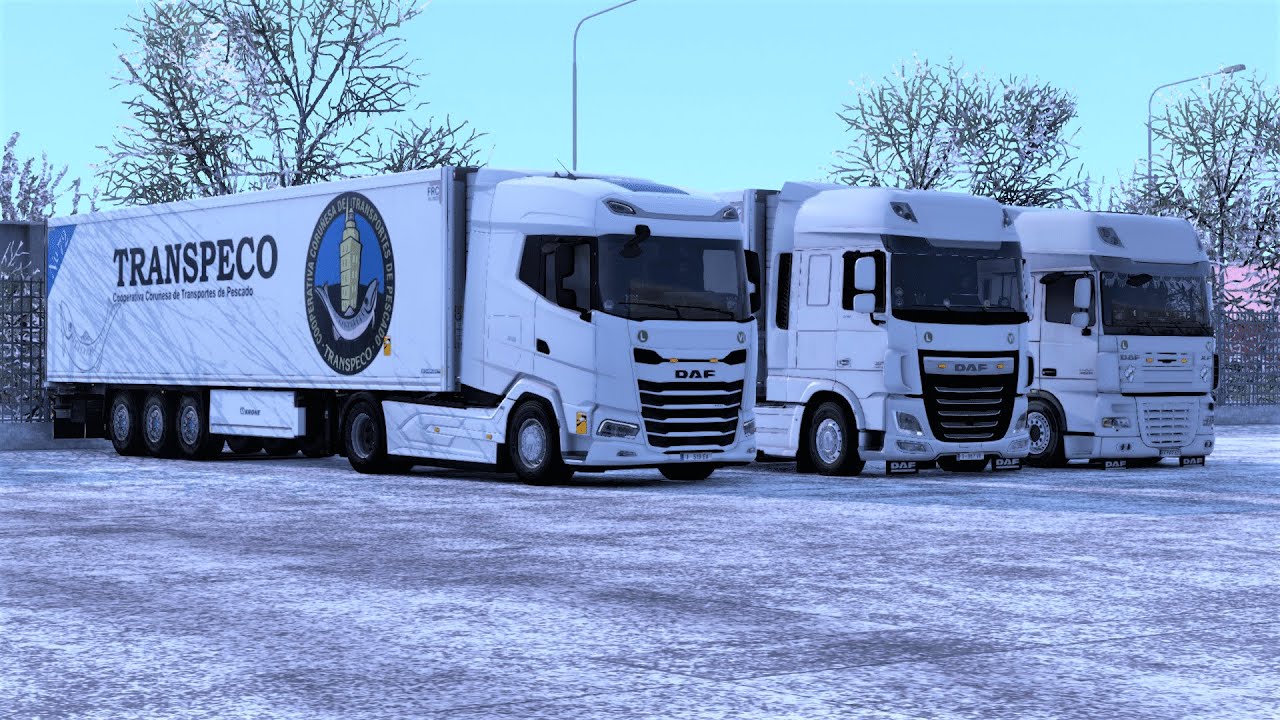 ETS2 1.46 Convoy Multiplayer with mods DAF XF 105.510/DAF XF 510/DAF XG 480 (Örebro 🇸🇪-Stockholm 🇸🇪)