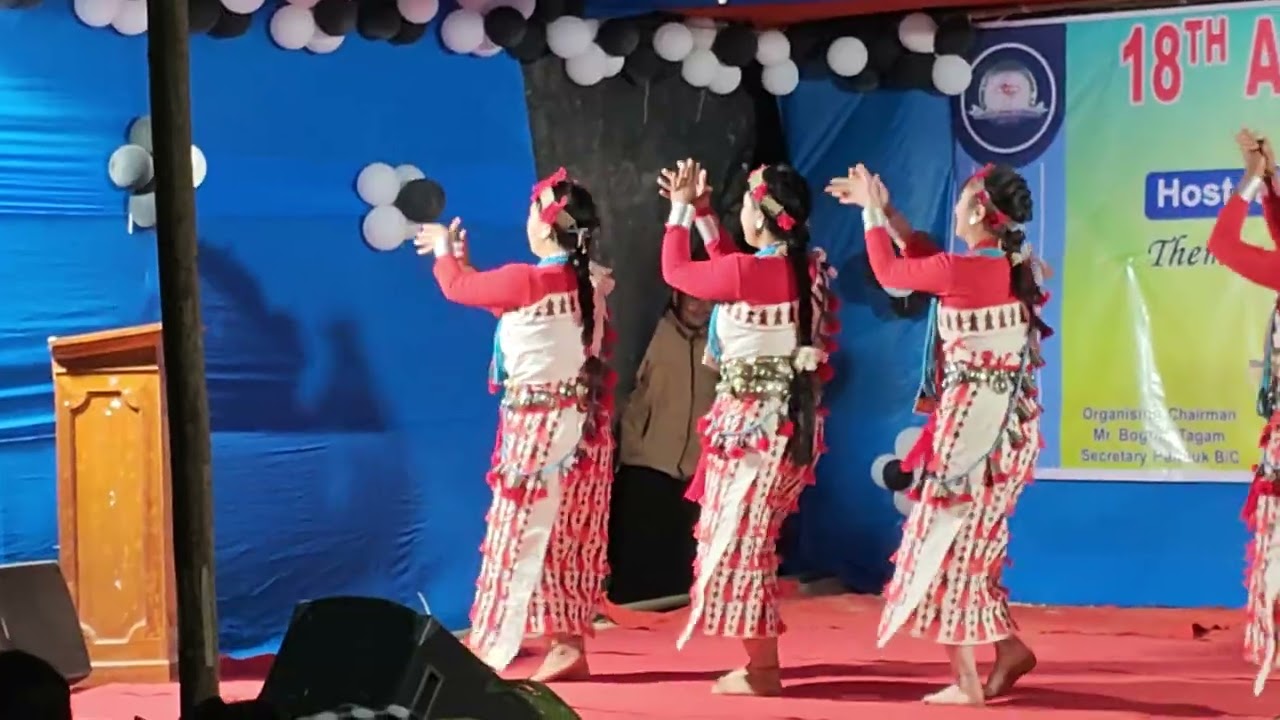 Nyishi Christian group dance song Pwnbo abe dance by PAMLUK BAPTIST CHURCH UDR TAJGI PASTORAL RANGE 