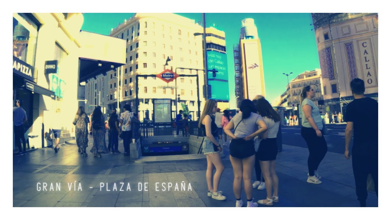 Gran Vía - Plaza de España, Madrid