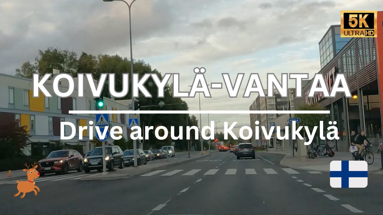 Exploring Vantaa's Dangerous Neighborhoods: Koivukylä District Drive Tour | City Explorer