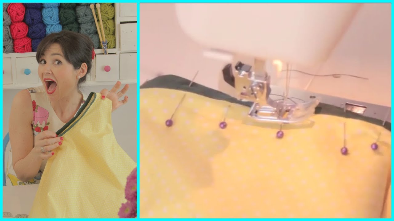 How to attach a bias binding and armhole