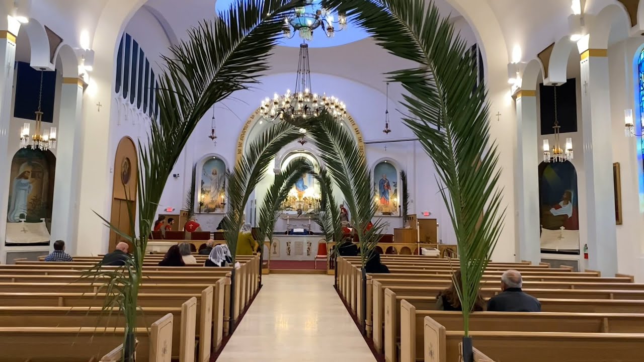 Palm Sunday at St. Peter Armenian Church