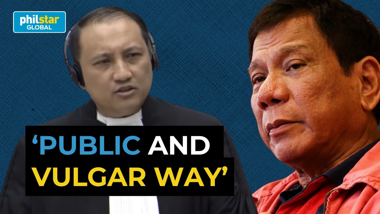 Duterte sa ICC: Mga salita ni Duterte, nag-dehumanize sa mga EJK victims