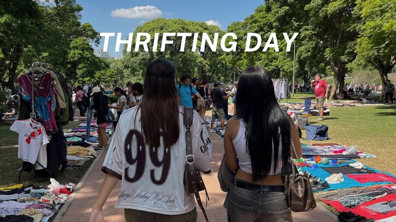 comprando ropa vintage I thrifteando