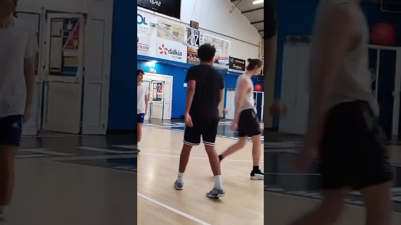 Vidéo basket pour détection centre de formation 