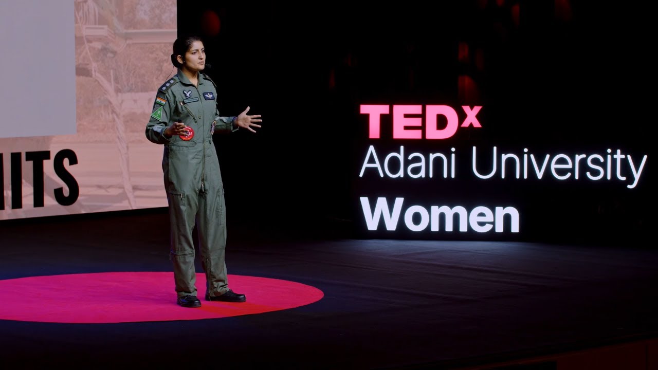 Stories of Success through Struggles!! | Capt. Hansja Sharma | TEDxAdani University Women